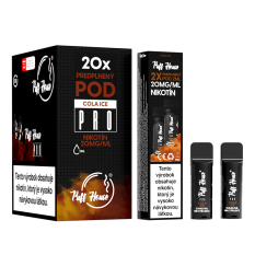 Wstępnie napełniony POD Puff House 2 szt, Cola Ice, Nikotyna 20 mg/ml