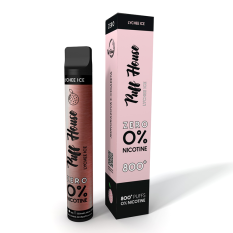Einweg-E-Zigarette Puff House, Lychee Ice ZERO 800+