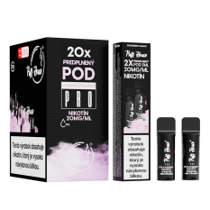 Wstępnie napełniony POD Puff House 2 szt, Strawberry Mango, Nikotyna 20 mg/ml